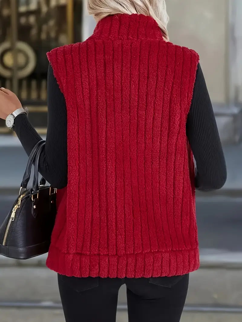 Plaid smanicato invernale