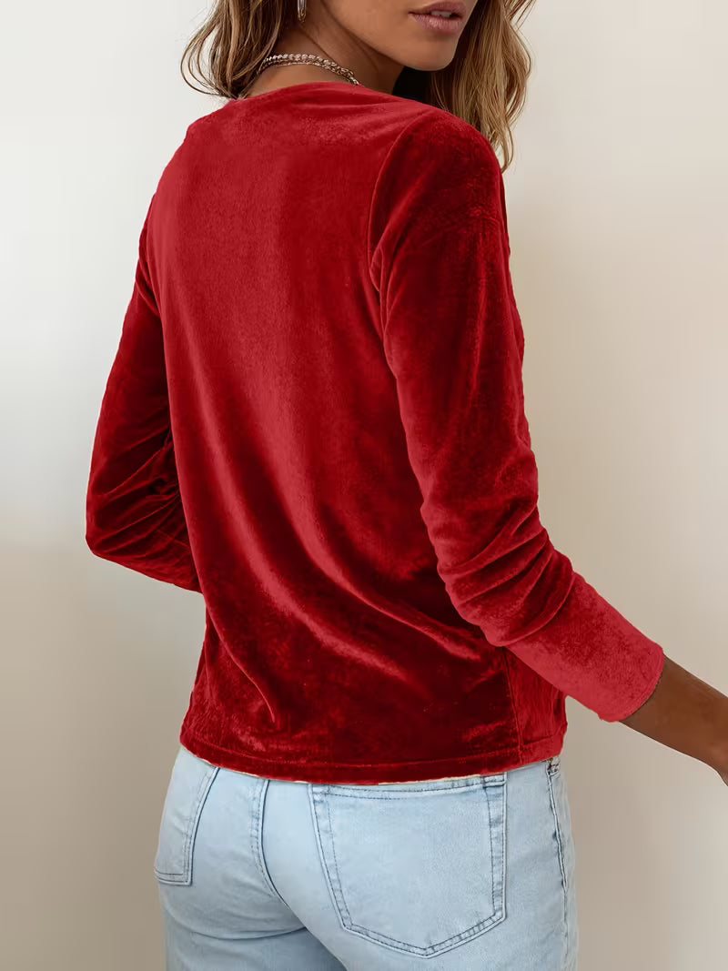 Blusa elegante invernale