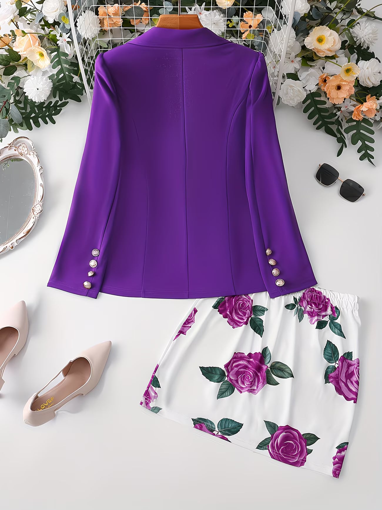 completo: blazer con gonna