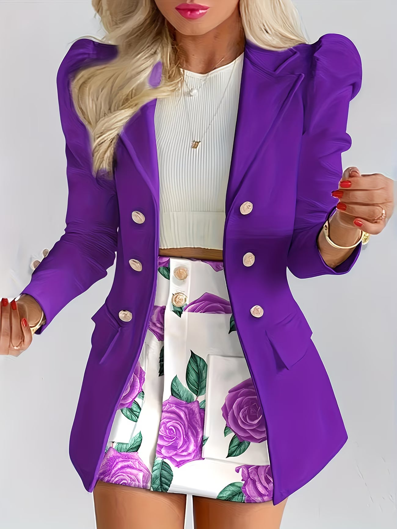 completo: blazer con gonna