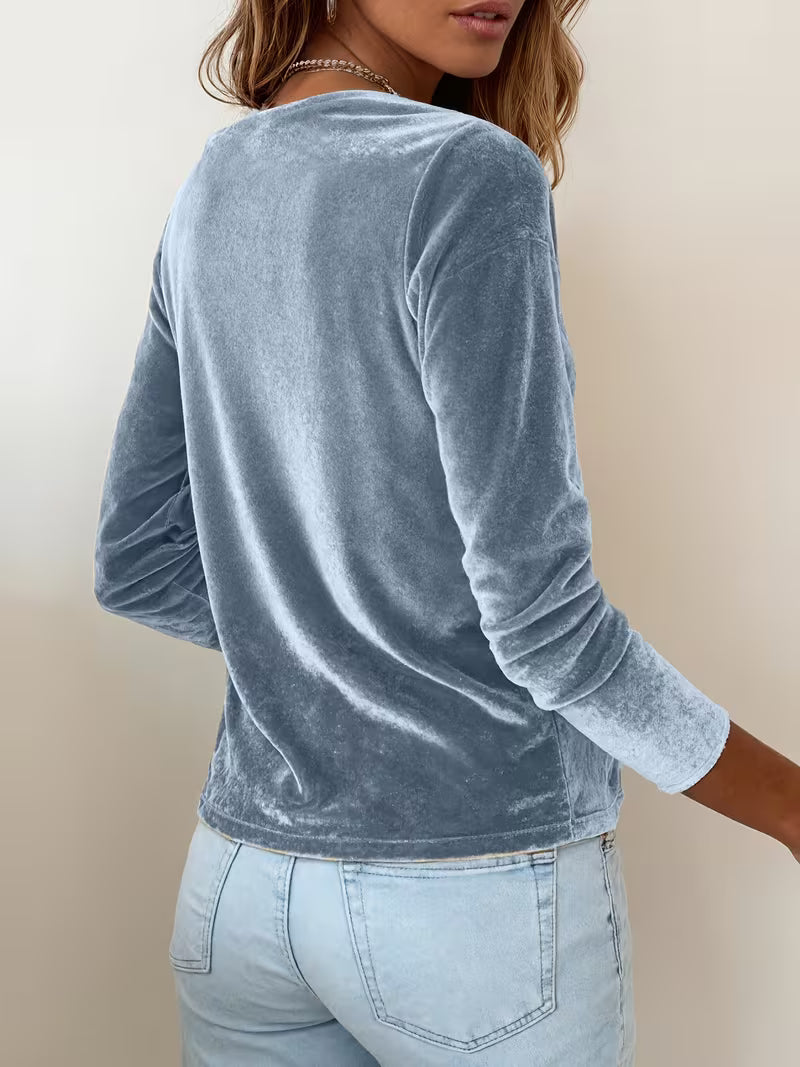 Blusa elegante invernale