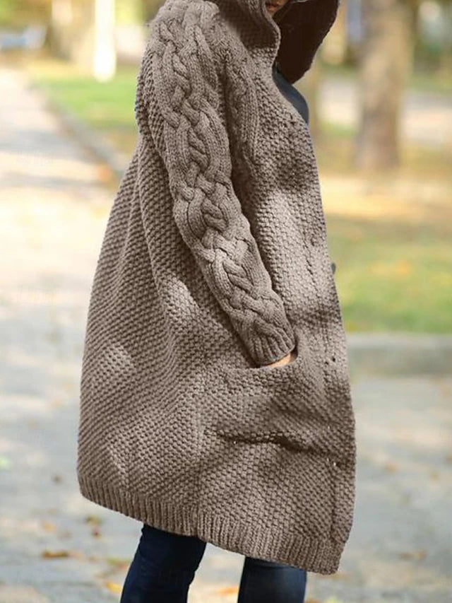 Cardigan lungo invernale