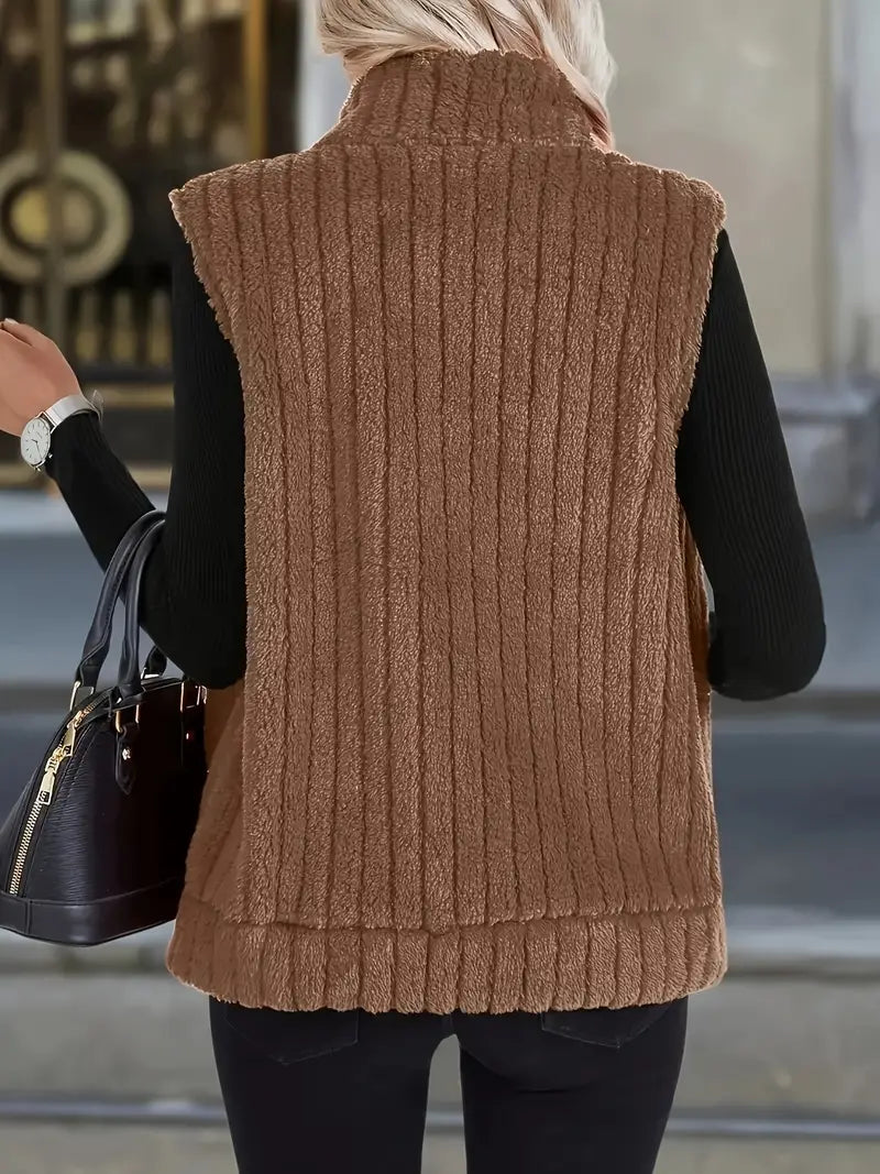 Plaid smanicato invernale