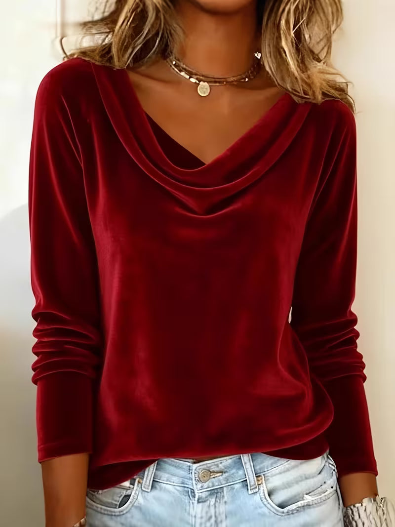 Blusa elegante invernale
