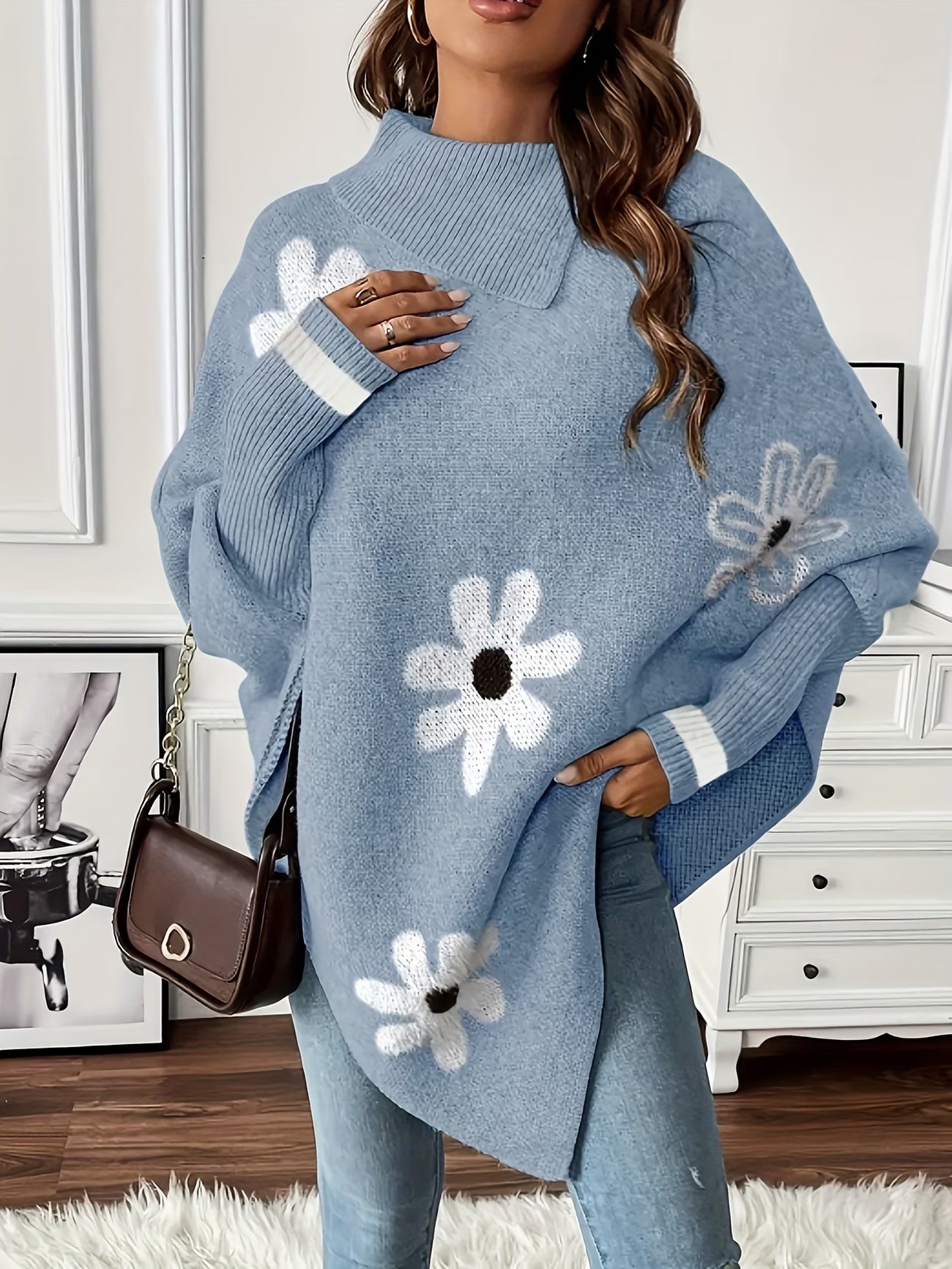 Maglione lungo alla moda