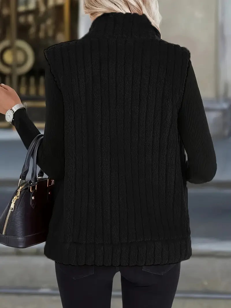 Plaid smanicato invernale