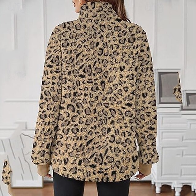 Felpa invernale maculata