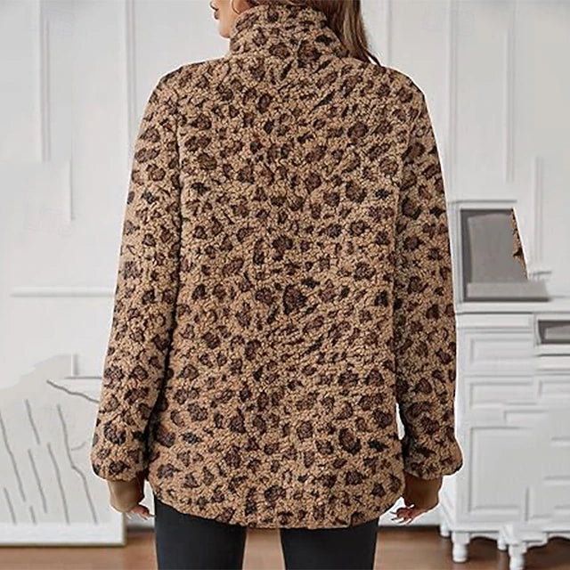 Felpa invernale maculata