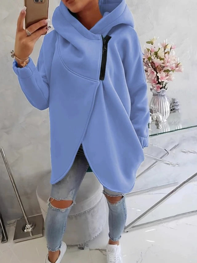 Felpa lunga invernale