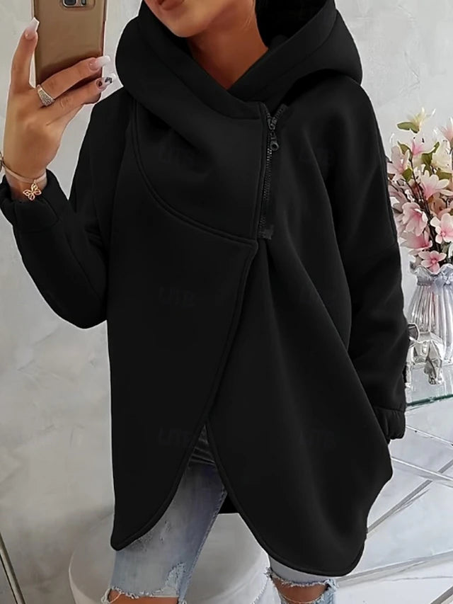 Felpa lunga invernale