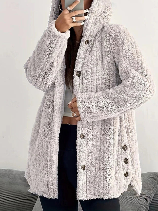 Felpa in plaid invernale