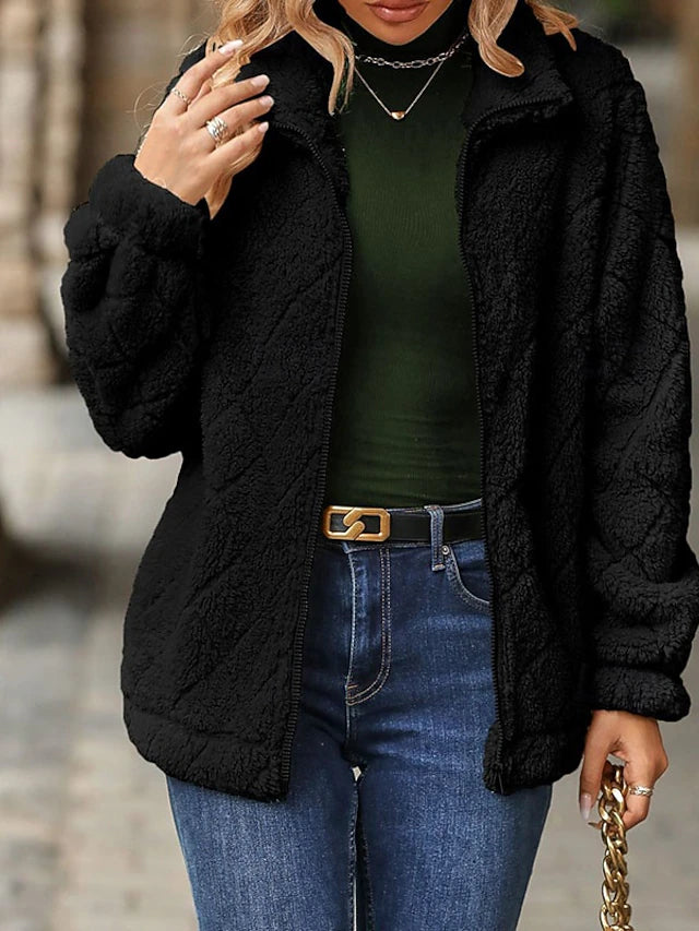 Giacca in plaid invernale